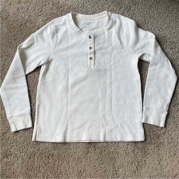 Lands end mens white long sleeve small - Picture 2 of 7